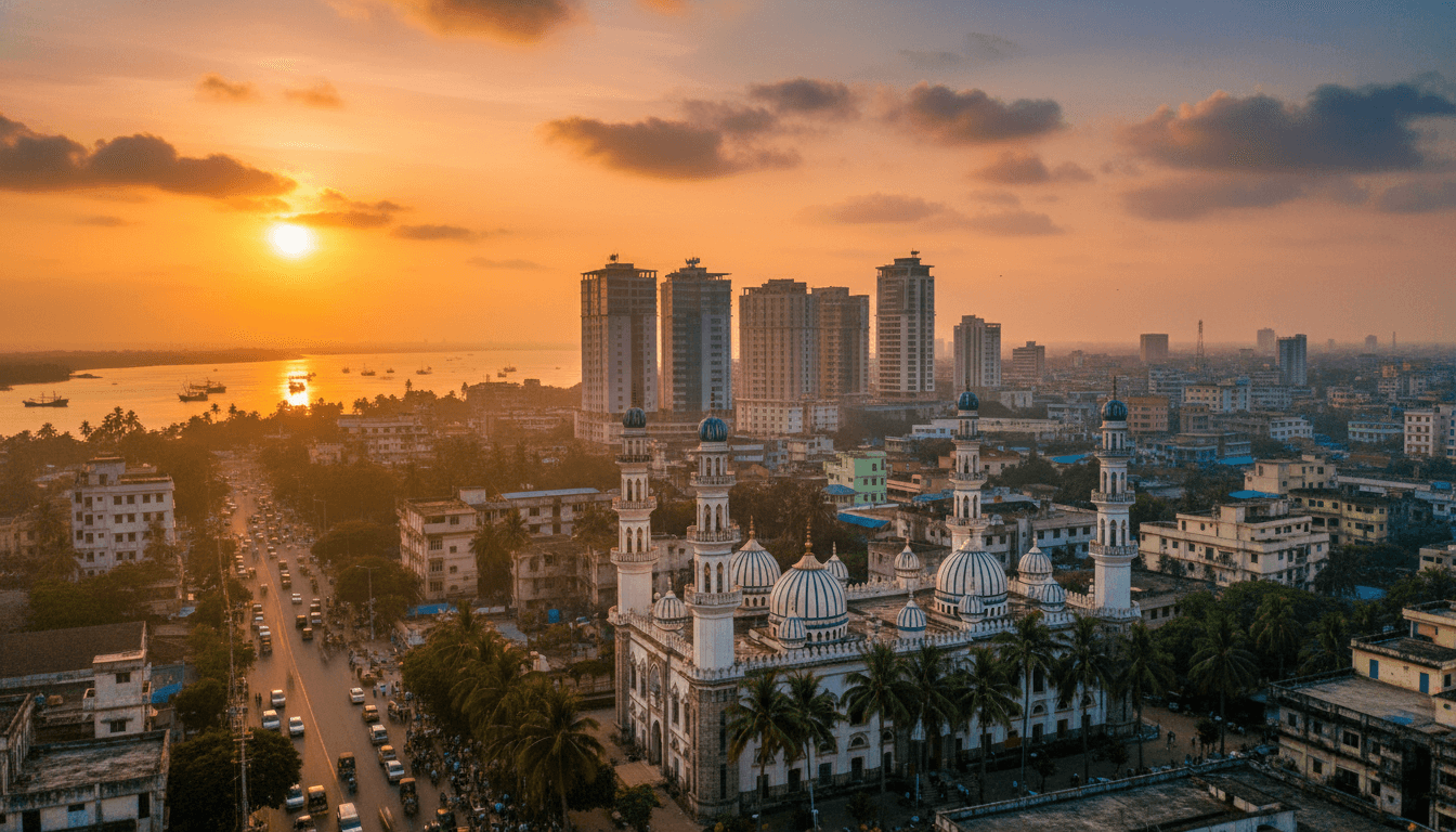 Chittagong, Bangladesh skyline featured on HijrahList