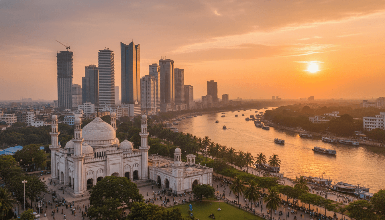 Dhaka, Bangladesh skyline featured on HijrahList