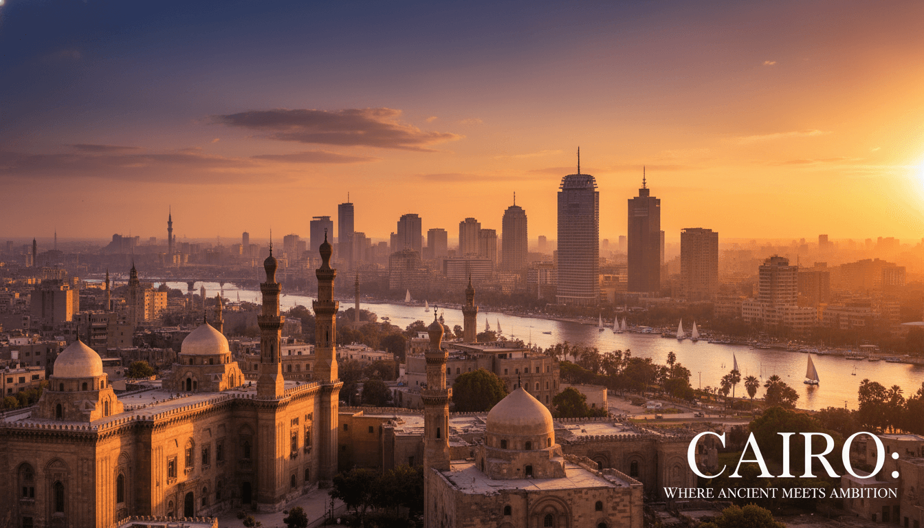 Cairo, Egypt skyline featured on HijrahList