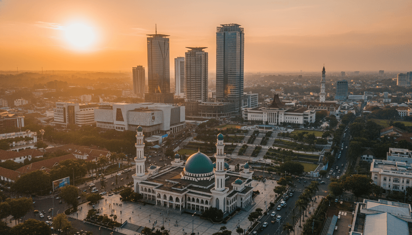 Bandung, Indonesia skyline featured on HijrahList