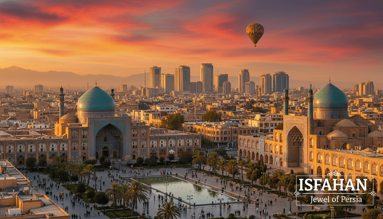 Isfahan, Iran skyline featured on HijrahList