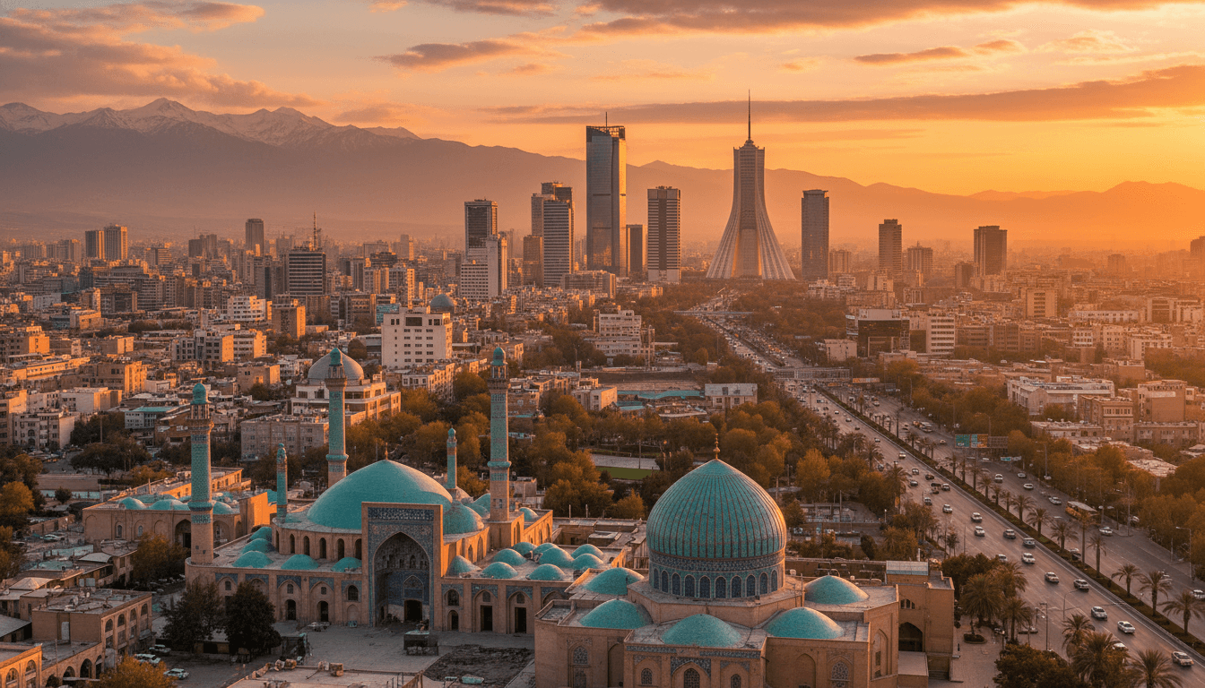 Tehran, Iran skyline featured on HijrahList