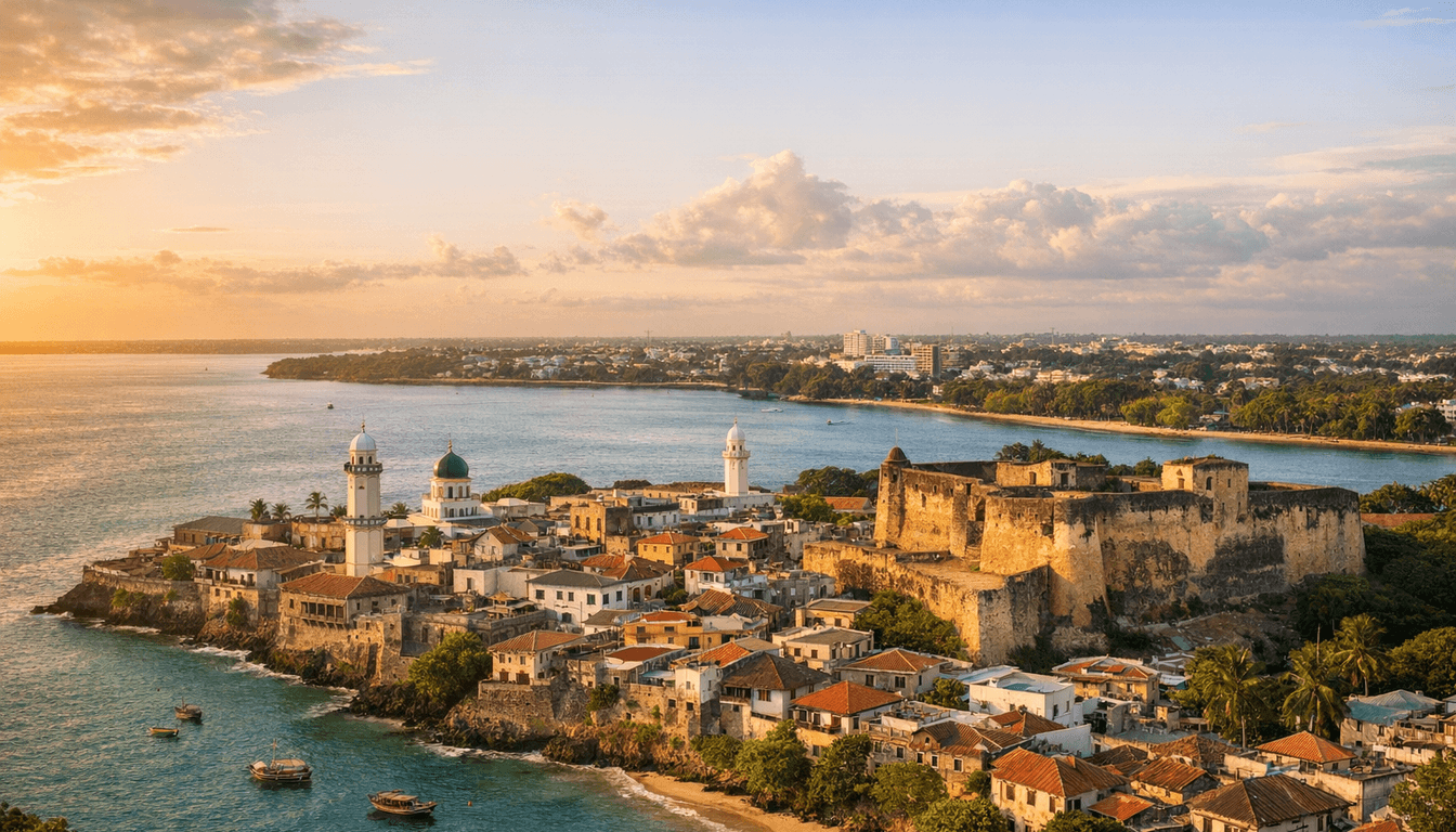 Mombasa, Kenya skyline featured on HijrahList
