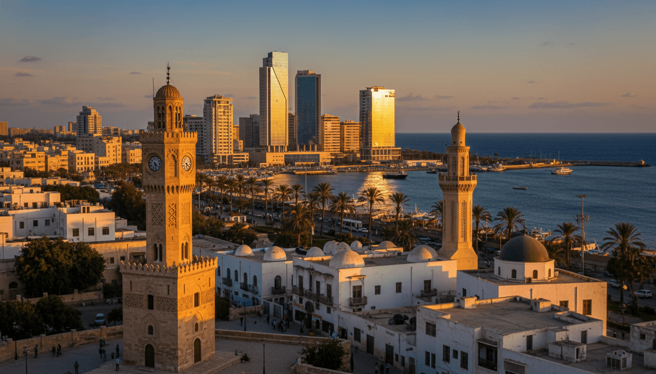 Tripoli, Libya skyline featured on HijrahList
