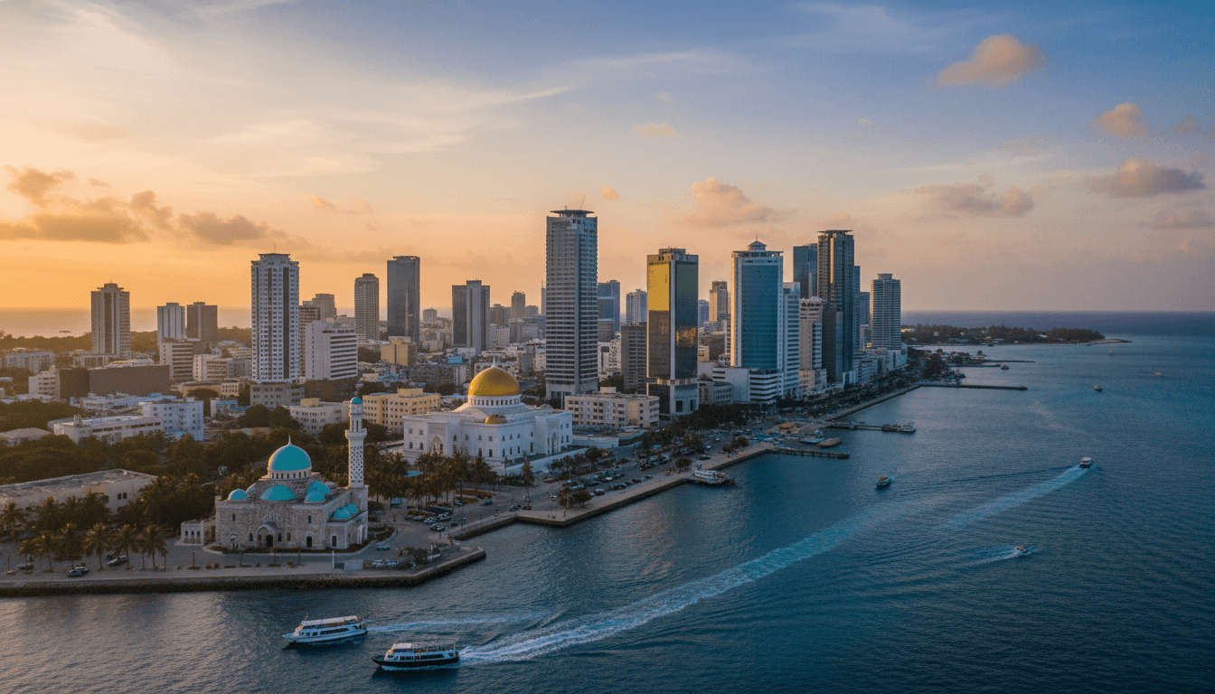 Male, Maldives skyline featured on HijrahList