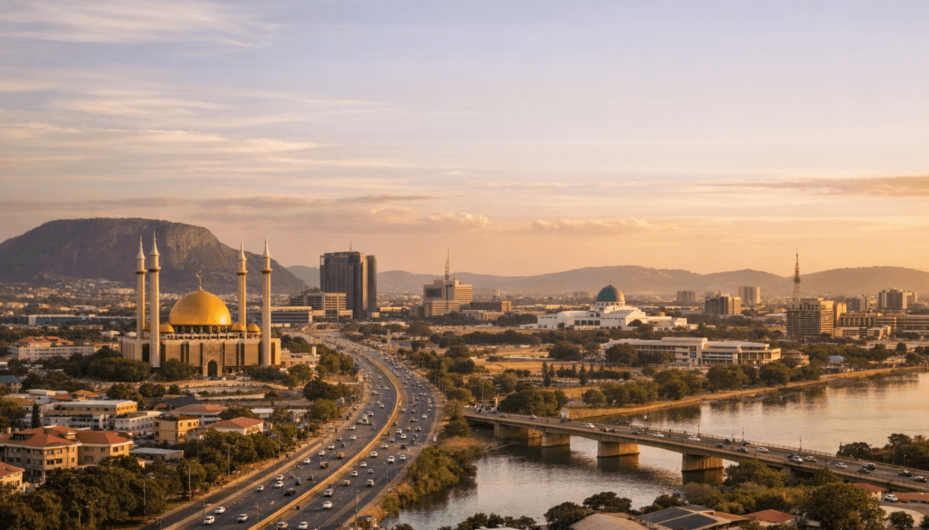 Abuja, Nigeria skyline featured on HijrahList