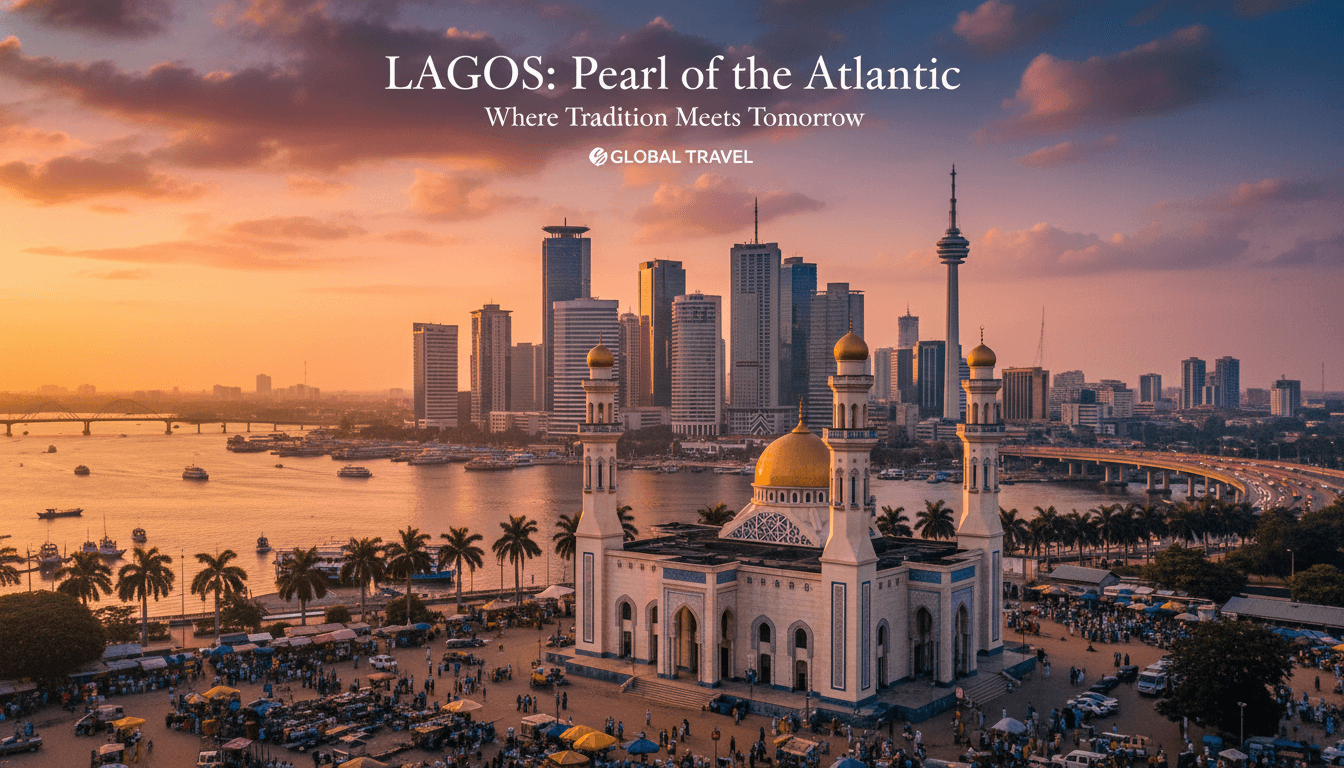 Lagos, Nigeria skyline featured on HijrahList