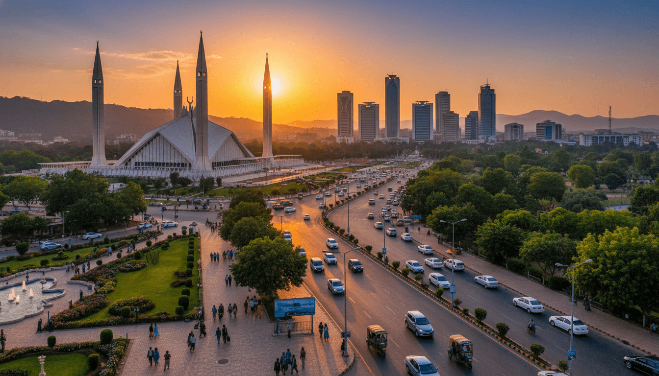 Islamabad, Pakistan skyline featured on HijrahList