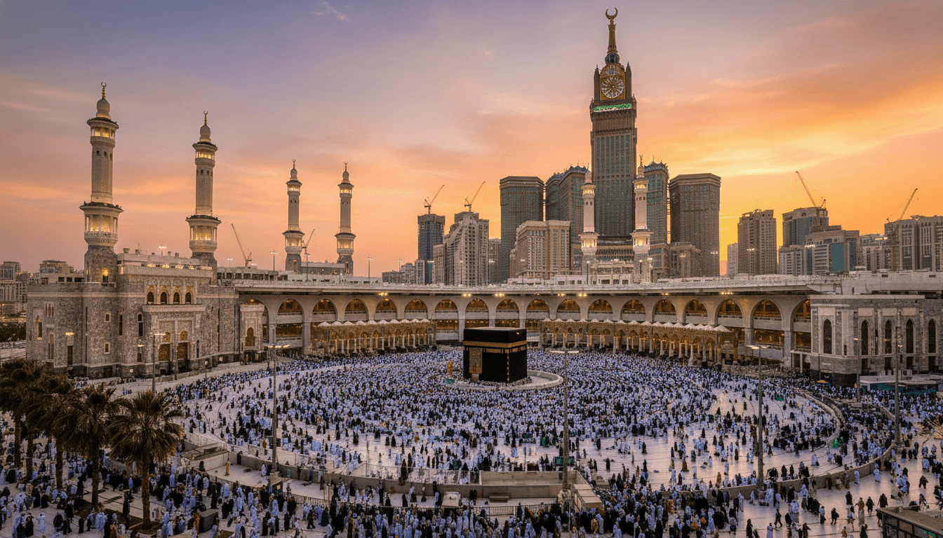 Makkah, Saudi Arabia skyline featured on HijrahList