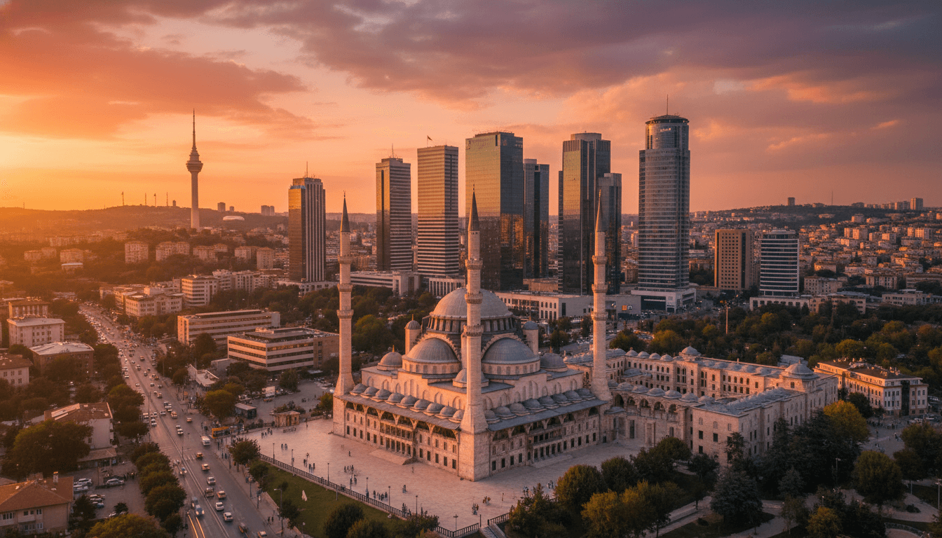 Ankara, Turkey skyline featured on HijrahList