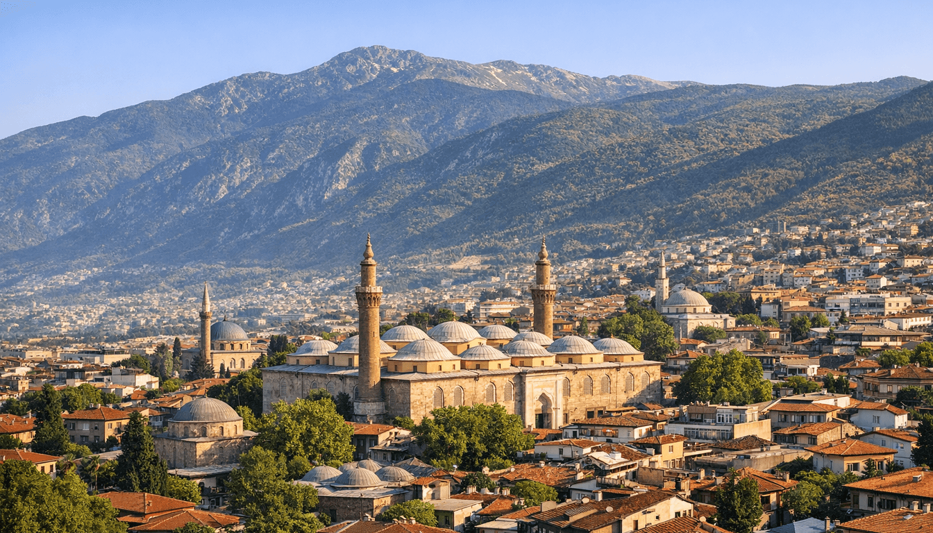 Bursa, Turkey skyline featured on HijrahList