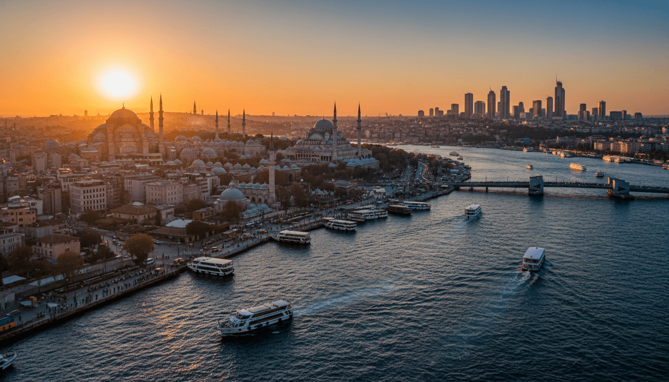 Istanbul, Turkey skyline featured on HijrahList
